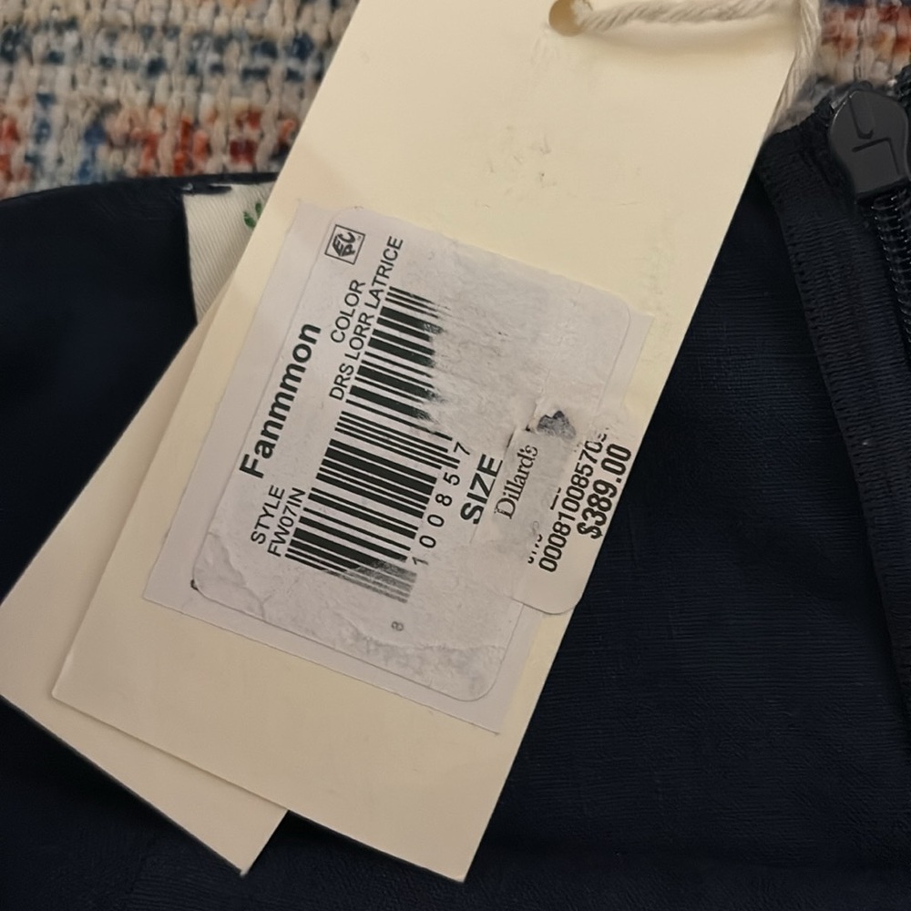 Fanm Mon Lorr Latrice Linen Midi Dress SZ L NWT - Picture 7 of 8